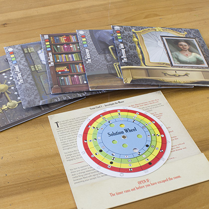 Monopolis Escape the Room Mystery at the Stargazer's Manor Base Tabletop, Board and Card Game