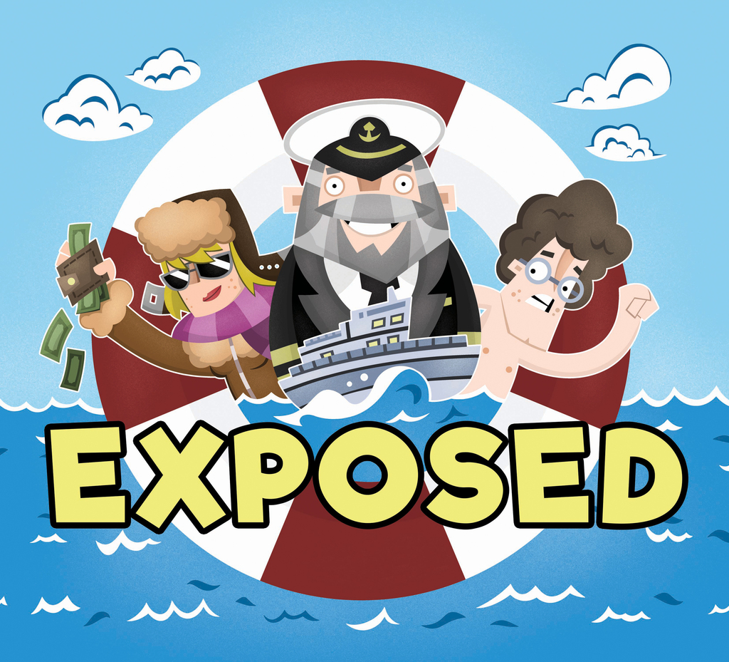 Monopolis Exposed Base Tabletop, Board and Card Game