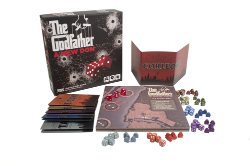 Monopolis The Godfather: A New Don Board Game Base Tabletop, Board and Card Game