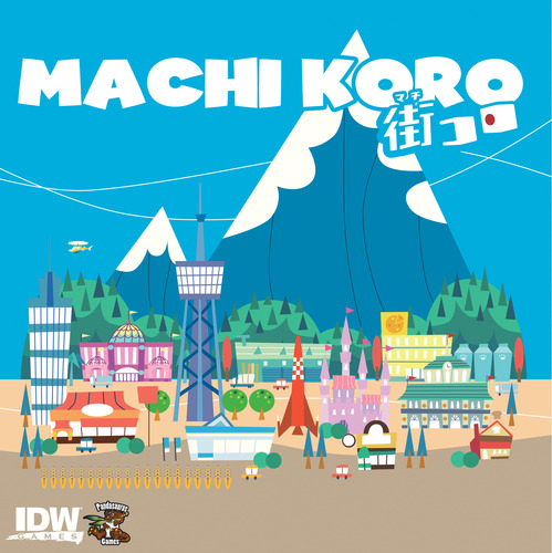 Monopolis Machi Koro Base Tabletop, Board and Card Game