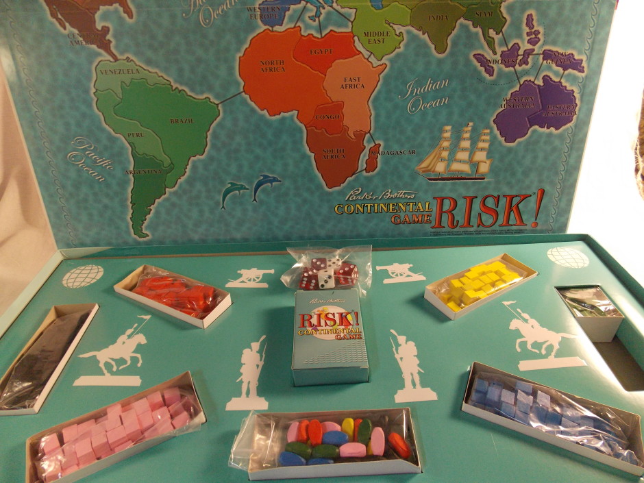Monopolis Risk 1959 Base Tabletop, Board and Card Game