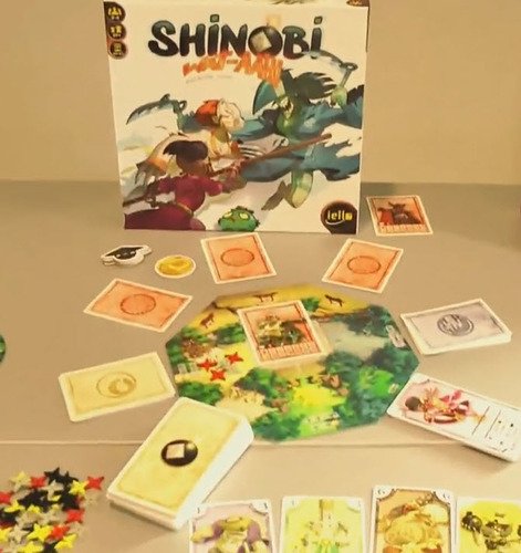 Monopolis Shinobi WAT-AAH!!! Base Tabletop, Board and Card Game