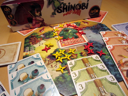 Monopolis Shinobi WAT-AAH!!! Base Tabletop, Board and Card Game