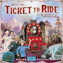 Monopolis Ticket to Ride Team Asia and Legendary Asia Expansion Tabletop, Board and Card Game