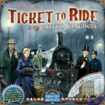 Monopolis Ticket to Ride UK and Pennsylvania Expansion Tabletop, Board and Card Game