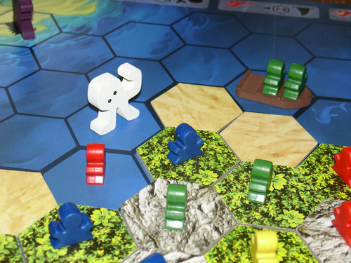 Monopolis Survive Escape from Atlantis Giant Squids Expansion Tabletop, Board and Card Game