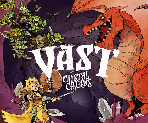 Monopolis Vast The Crystal Caverns Board Game Base Tabletop, Board and Card Game