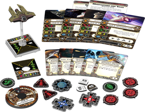 Monopolis Star Wars X Wing M3-A Expansion Tabletop, Board and Card Game