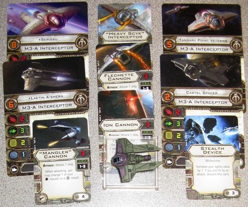 Monopolis Star Wars X Wing M3-A Expansion Tabletop, Board and Card Game