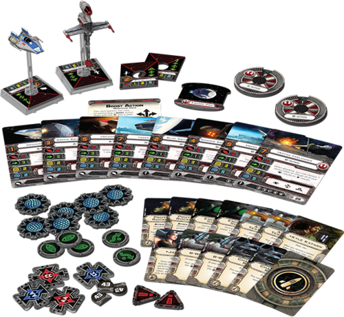 Monopolis Star Wars X Wing Rebel Aces Expansion Tabletop, Board and Card Game