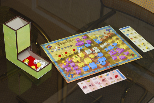 Monopolis Yspahan Board Game Base Tabletop, Board and Card Game