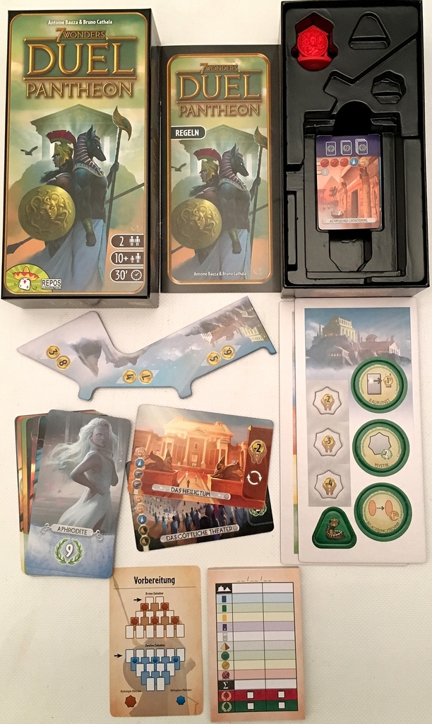 Monopolis 7 Wonders Pantheon Expansion Tabletop, Board and Card Game
