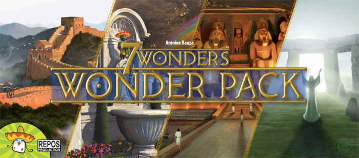 Monopolis 7 Wonders Wonder Pack Expansion Tabletop, Board and Card Game