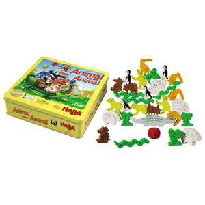 Monopolis Animal Upon Animal Base Tabletop, Board and Card Game