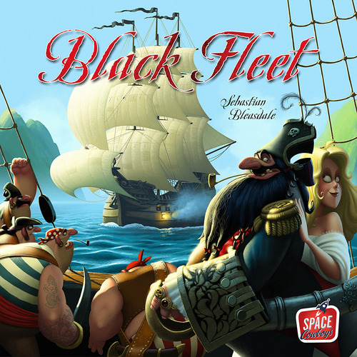 Monopolis Black Fleet Base Tabletop, Board and Card Game