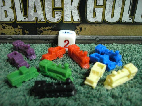 Monopolis Black Gold Base Tabletop, Board and Card Game