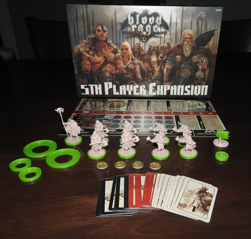 Monopolis Blood Rage Base Tabletop, Board and Card Game
