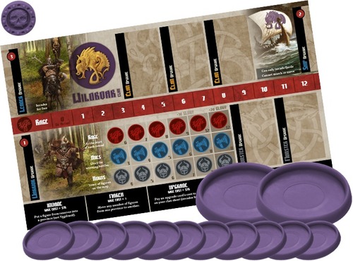Monopolis Blood Rage Base Tabletop, Board and Card Game