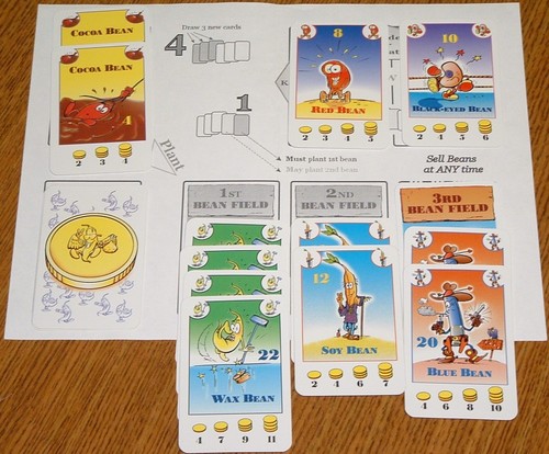 Monopolis Bohnanza Base Tabletop, Board and Card Game