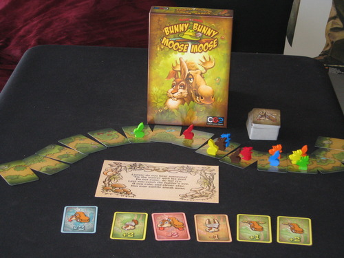 Monopolis Bunny Bunny Moose Moose Base Tabletop, Board and Card Game
