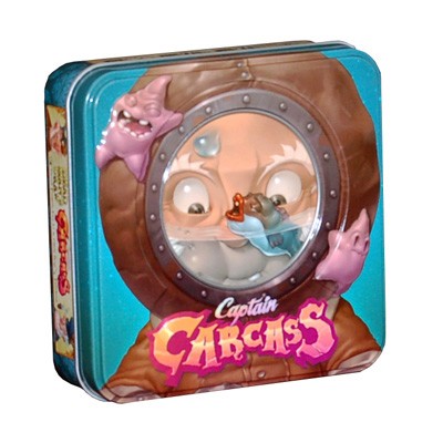 Monopolis Captain Carcass Dead Man's Draw Deluxe Tin Base Tabletop, Board and Card Game