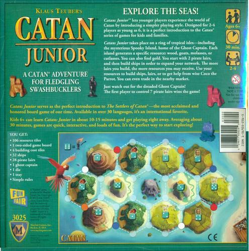 Monopolis Catan Junior Base Tabletop, Board and Card Game