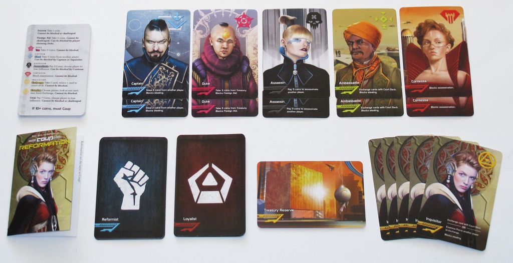 Monopolis Coup Reformation Expansion Tabletop, Board and Card Game
