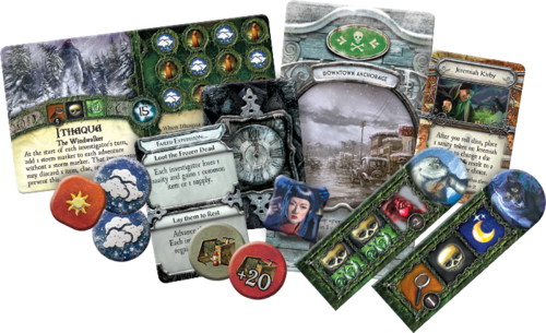 Monopolis Elder Sign Omens of Ice Expansion Tabletop, Board and Card Game
