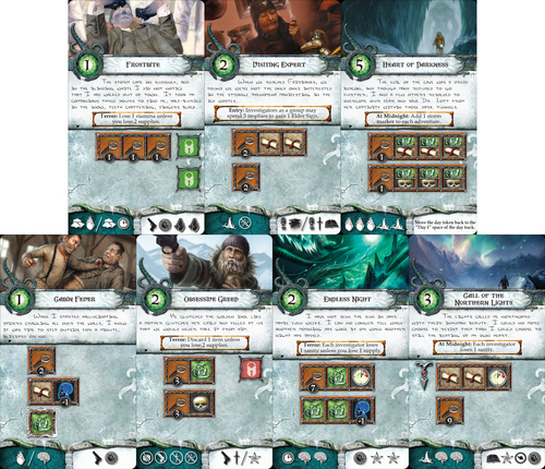 Monopolis Elder Sign Omens of Ice Expansion Tabletop, Board and Card Game