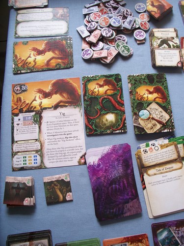 Monopolis Eldritch Horror Forsaken Lore Expansion Tabletop, Board and Card Game