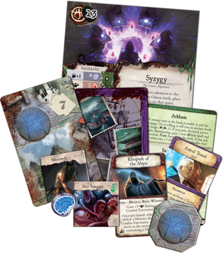 Monopolis Eldritch Strange Remnants Lore Expansion Tabletop, Board and Card Game
