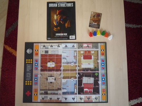 Monopolis Flash Point Urban Structure Expansion Tabletop, Board and Card Game