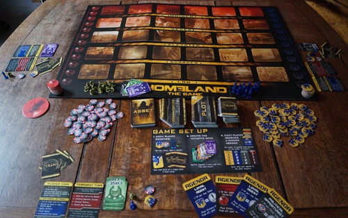 Monopolis Homeland Base Tabletop, Board and Card Game