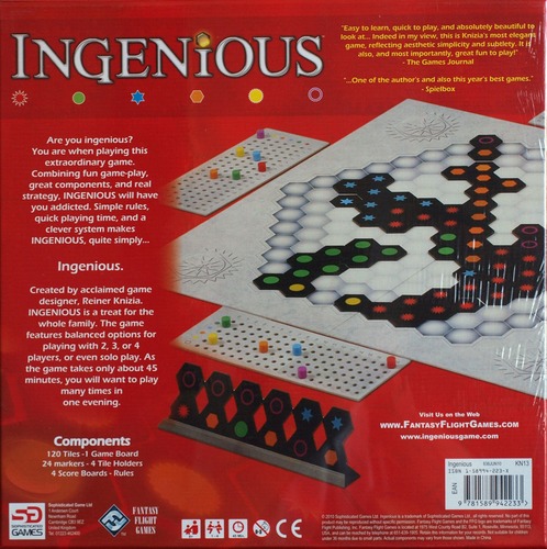Monopolis Ingenious Base Tabletop, Board and Card Game