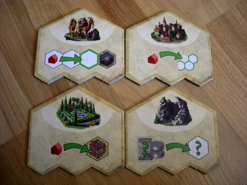 Monopolis Kingdom Builder Nomads Expansion Tabletop, Board and Card Game