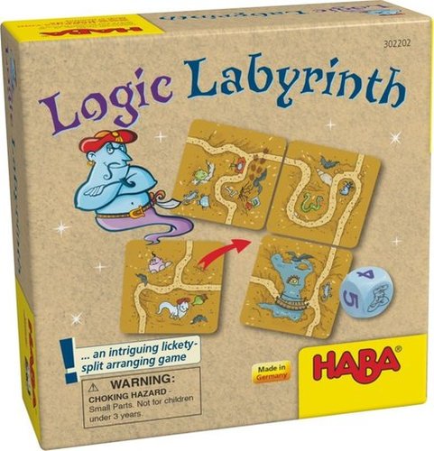 Monopolis Logic Labyrinth Base Tabletop, Board and Card Game
