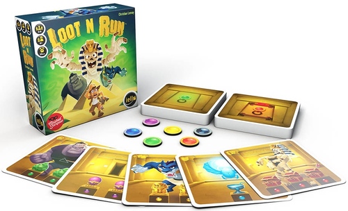 Monopolis Loot N Run Base Tabletop, Board and Card Game