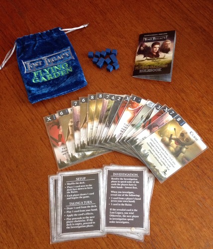 Monopolis Lost Legacy Flying Garden Base Tabletop, Board and Card Game