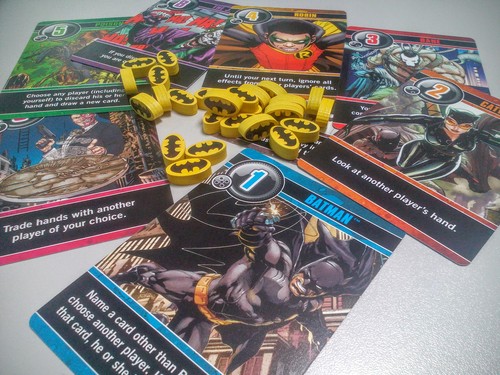 Monopolis Love Letter Batman Base Tabletop, Board and Card Game