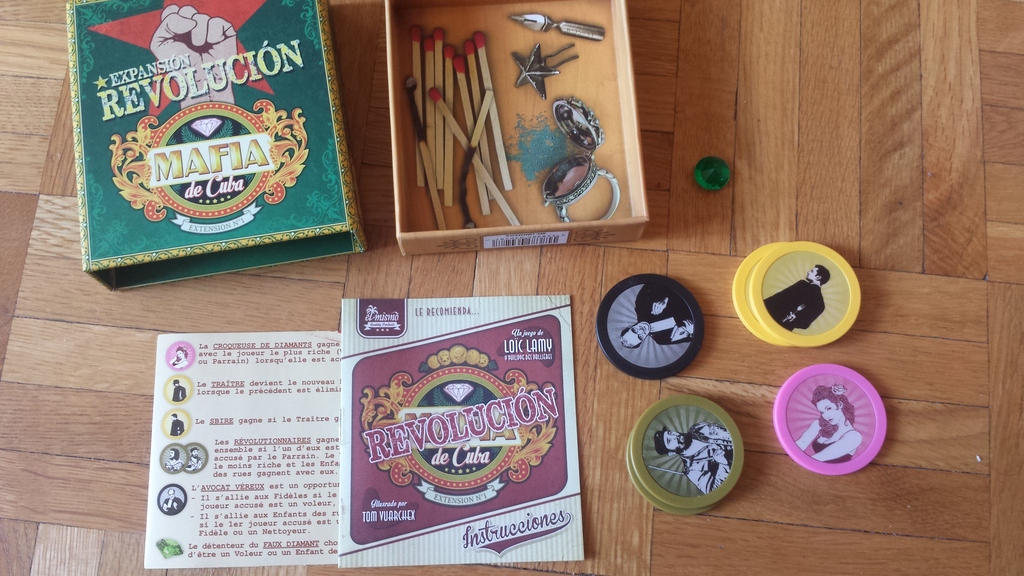 Monopolis Mafia De Cuba Revolucion Expansion Tabletop, Board and Card Game