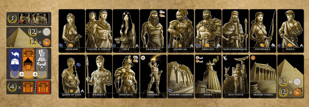 Monopolis Mare Nostrum Base Tabletop, Board and Card Game