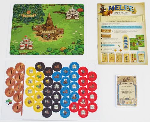 Monopolis Melee Base Tabletop, Board and Card Game