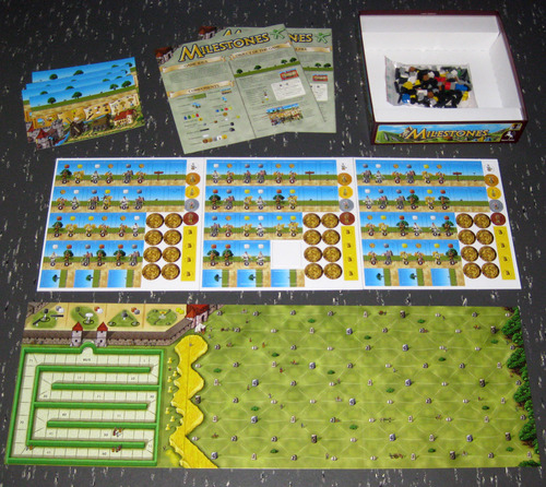 Monopolis Milestones Base Tabletop, Board and Card Game