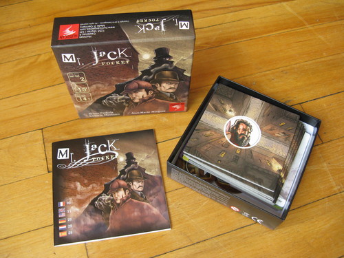 Monopolis Mr. Jack Pocket Base Tabletop, Board and Card Game