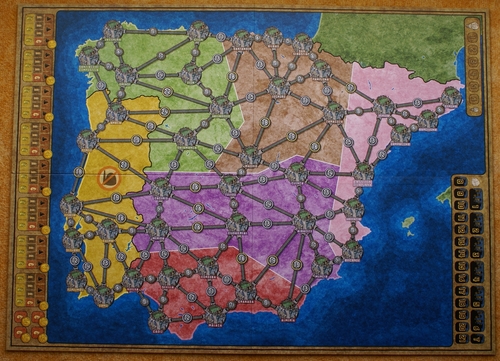 Monopolis Power Grid: Brazil/Spain & Portugal Expansion Tabletop, Board and Card Game