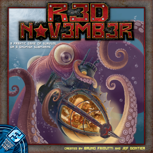 Monopolis Red November Revised Base Tabletop, Board and Card Game