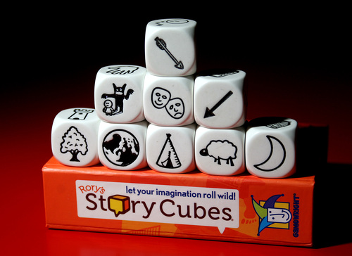 Monopolis Rory Story Cube Storytelling Base Tabletop, Board and Card Game