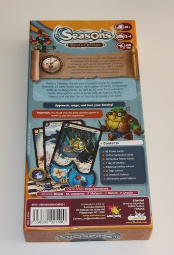 Monopolis Seasons Path of Destiny Expansion Tabletop, Board and Card Game