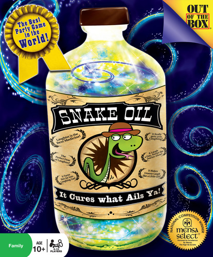 Monopolis Snake Oil Base Tabletop, Board and Card Game