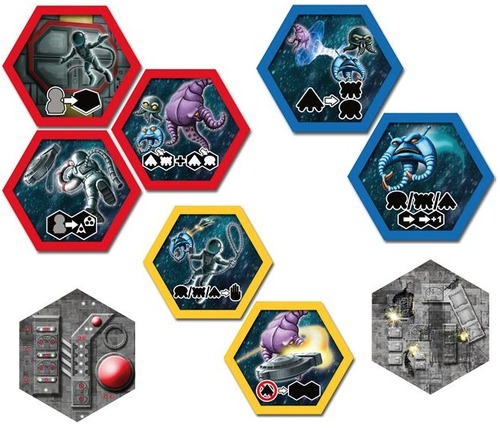 Monopolis Survive Space Attack Board Game Base Tabletop, Board and Card Game